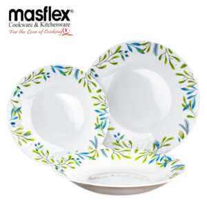 MASFLEX 6 PIECE BREEZE OPAL DINNERWARE SET
