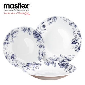 MASFLEX 6 PIECE ORIENTAL OPAL DINNERWARE SET