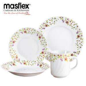 MASFLEX 8 PIECE VERANDA OPAL DINNERWARE SET