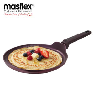 Masflex 25cm Burgundy Forged Crepe Pan