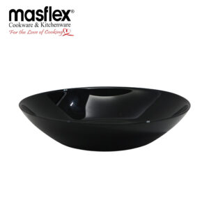 MASFLEX 8" BLACK OPAL SOUP PLATE