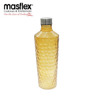 MASFLEX 1300ML WEAVE COLORED GLASS BOTTLE ASSORTED
